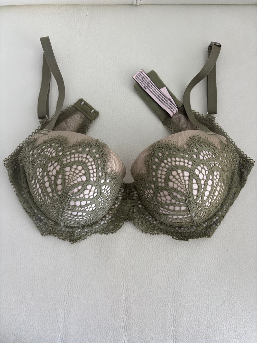 Victoria's secret lined demi double bra 32DD